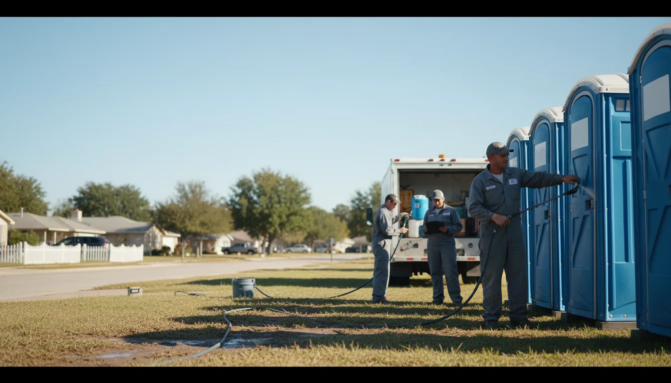 Long-Term Portable Toilet Rental in Eldora, IA near me